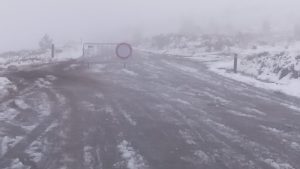 São Pedro do Sul acessos às Serras de São Macário e da Arada continuam interditos devido à neve e gelo